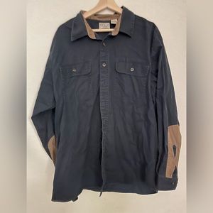 Heavy Duty LL Bean Thick Button Down Shirt